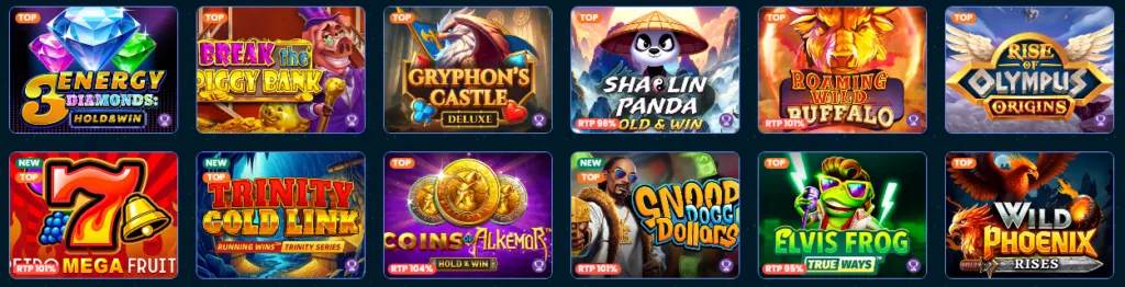 Casino Games and Slots